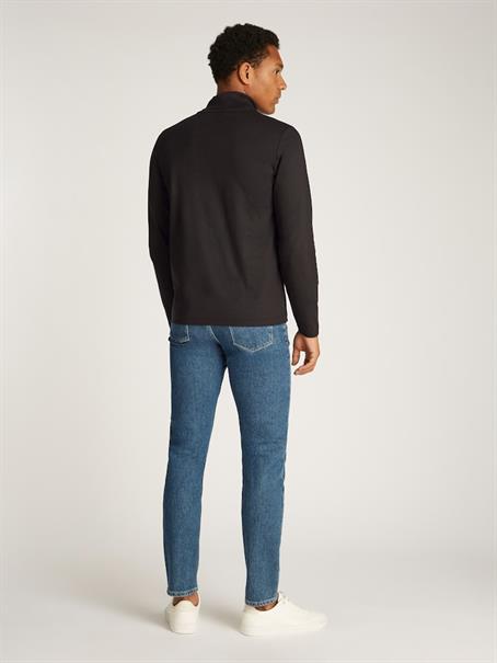 LIQUID TOUCH LS ROLL NECK ck black