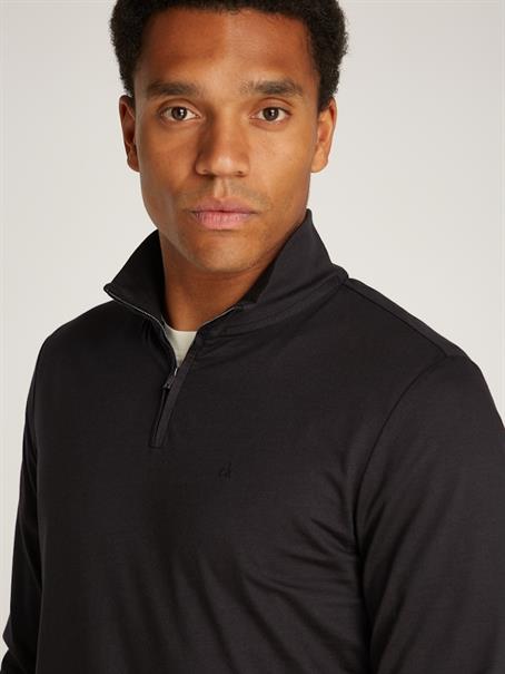 LIQUID TOUCH LS ZIP UP ck black