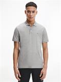 LIQUID TOUCH SLIM POLO light grey heather