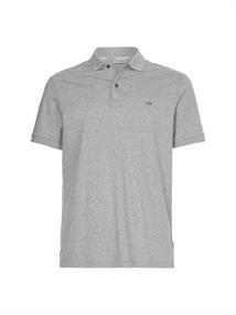 LIQUID TOUCH SLIM POLO light grey heather