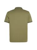 LIQUID TOUCH WELT ZIP POLO delta green