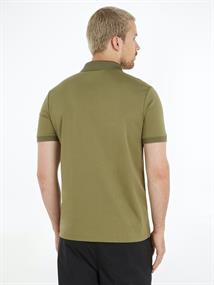LIQUID TOUCH WELT ZIP POLO delta green