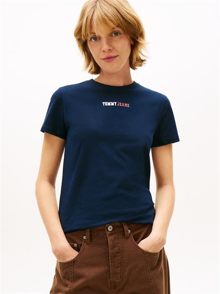 Logo Crew Neck T-Shirt dark night navy