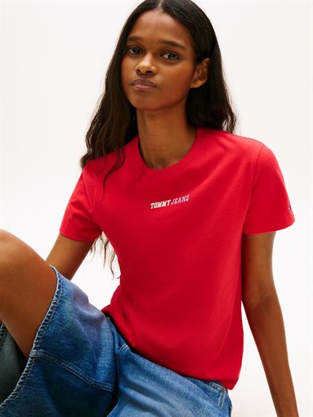 Logo Crew Neck T-Shirt red alert