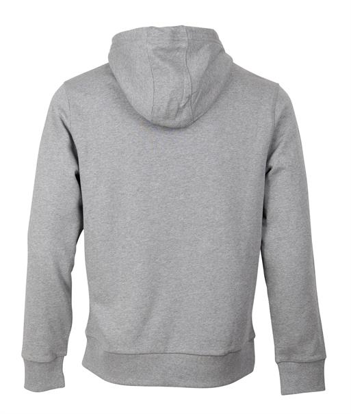 LOGO HOODIE AUS BIO-BAUMWOLLE grau