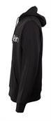 LOGO HOODIE AUS BIO-BAUMWOLLE schwarz