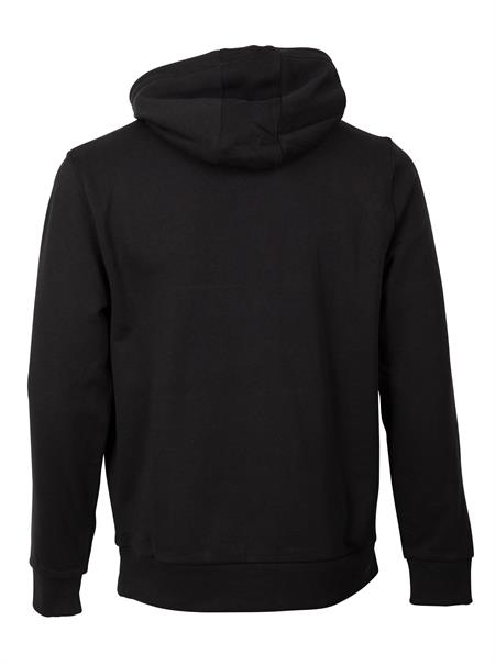 LOGO HOODIE AUS BIO-BAUMWOLLE schwarz