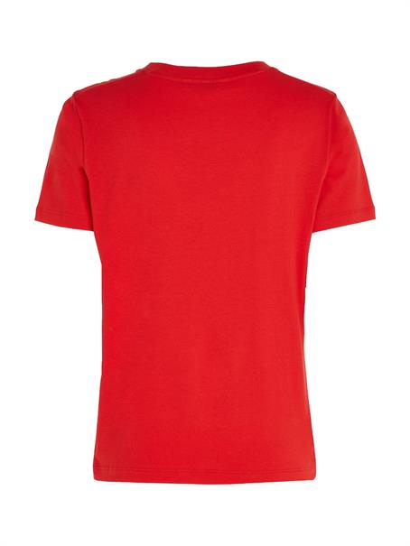 Logo Jersey Crew Neck T-Shirt fireworks