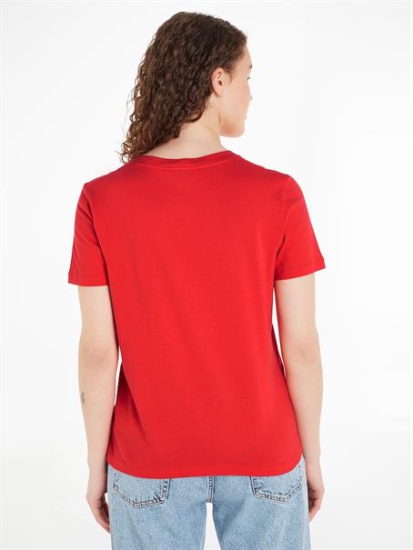 Logo Jersey Crew Neck T-Shirt fireworks