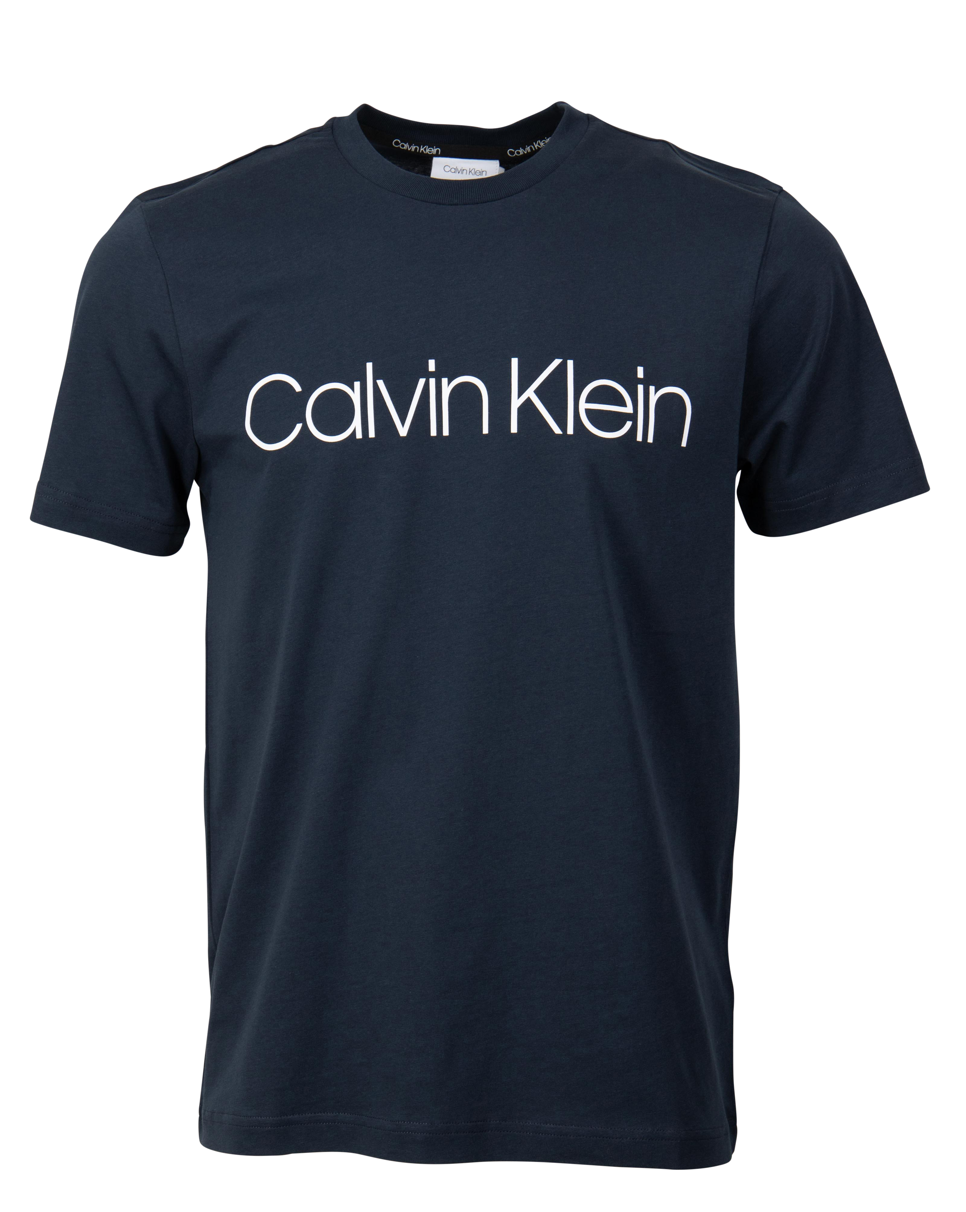Calvin Klein Herren T-Shirt K10k104063 Blau - kragen