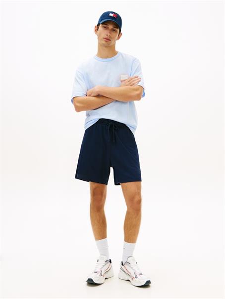 Logo Waffle Knit Sweat Shorts dark night navy