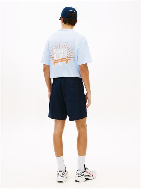 Logo Waffle Knit Sweat Shorts dark night navy
