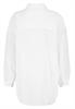 Long-Bluse white