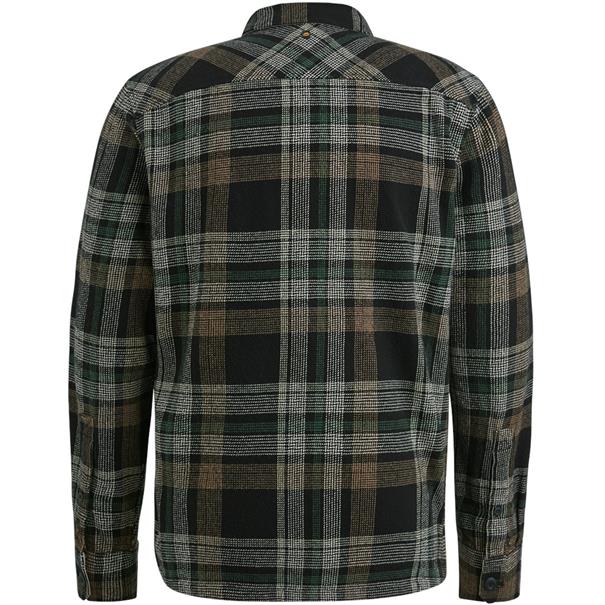 Long Sleeve Shirt Ctn Big Check black onyx
