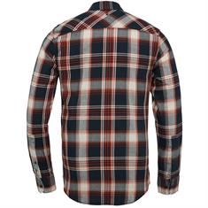 Long Sleeve Shirt Ctn Twill Check picante