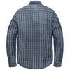 Long Sleeve Shirt Denim Check Fabr real indigo