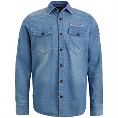 Long Sleeve Shirt Indigo Corduroy real indigo