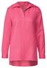 Longbluse mit Hemdkragen berry rose