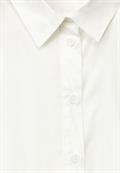Longbluse mit Knopfleiste vanilla white