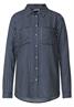 Longbluse mit Streifenmuster grey blue