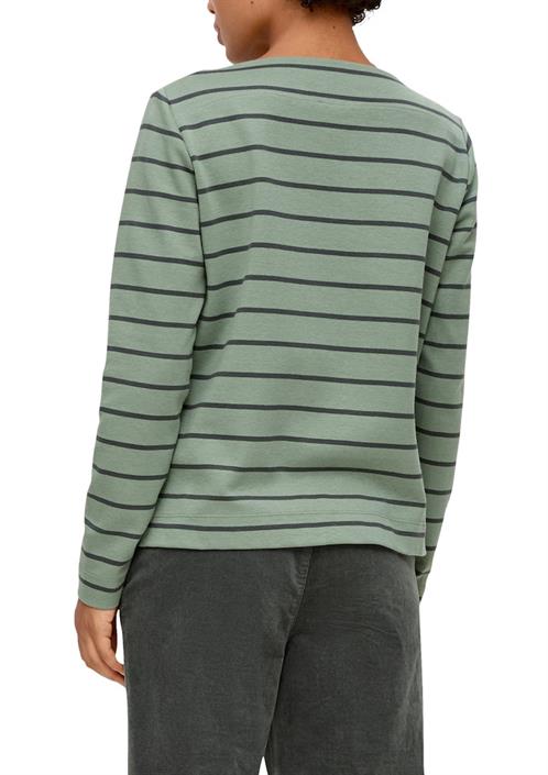 longsleeve-aus-baumwollstretch-grün