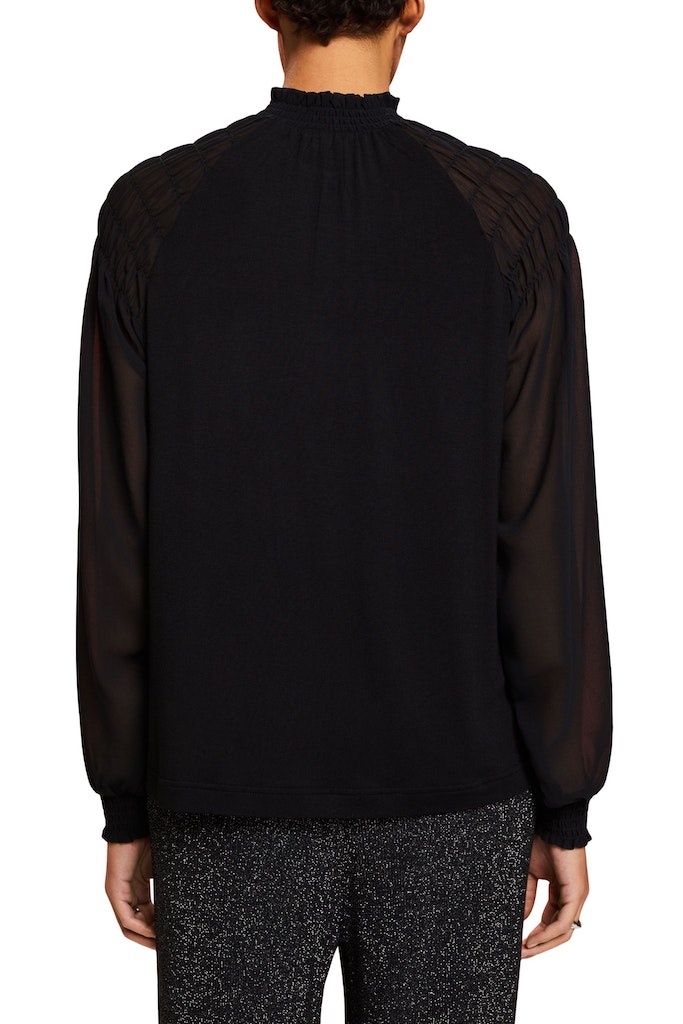 longsleeve-aus-materialmix-black