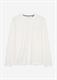 Longsleeve egg white