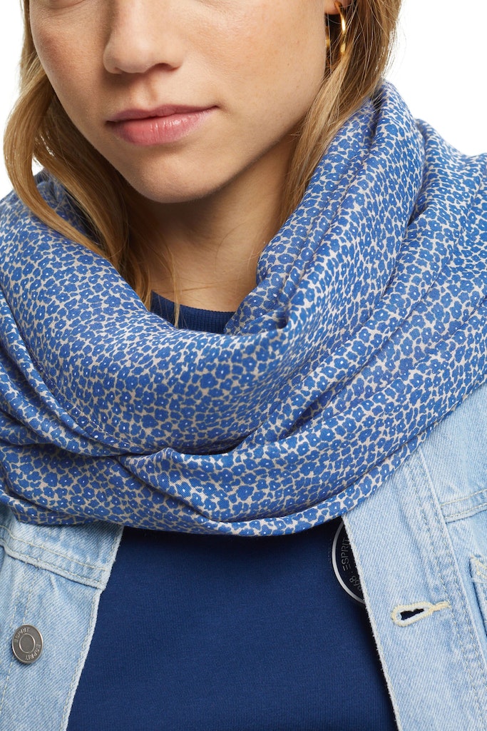 Esprit Damen Accessoires bei blue online kaufen Blumen-Muster pastel mit Loop-Schal bequem