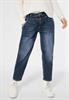 Loose Fit Balloon Jeans authentic indigo wash