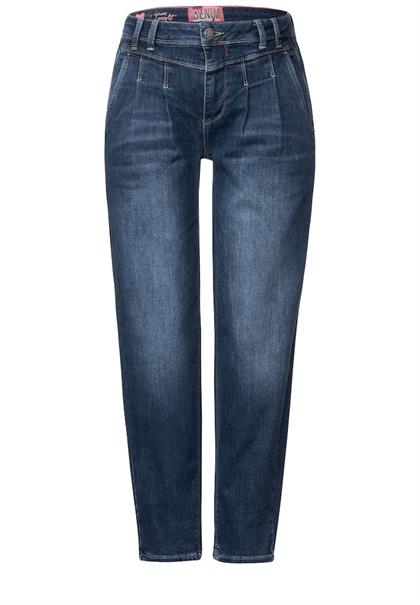 Loose Fit Balloon Jeans authentic indigo wash