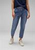 Loose Fit Balloon Jeans indigo netwash