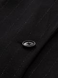 Loose Fit Blazer mit Glitzer-Effekt pinstripe with lurex