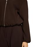 Loose Fit Blouson Jacke java dark brown