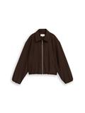 Loose Fit Blouson Jacke java dark brown