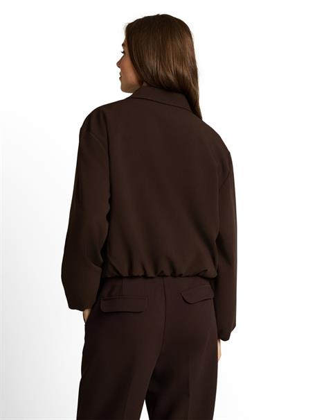 Loose Fit Blouson Jacke java dark brown