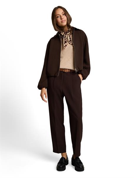 Loose Fit Blouson Jacke java dark brown