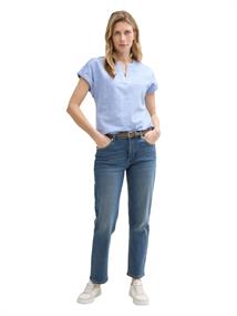 Loose Fit Bluse dreamy blue