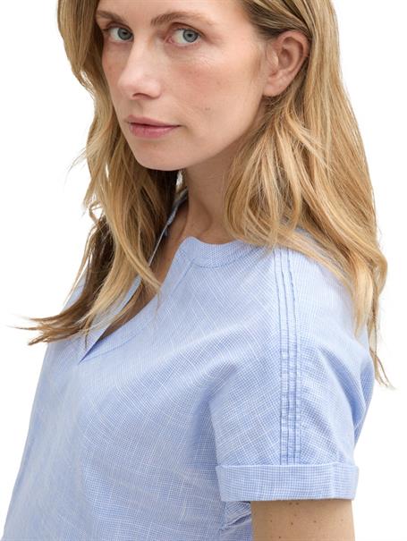 Loose Fit Bluse dreamy blue