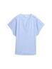Loose Fit Bluse dreamy blue