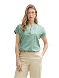Loose Fit Bluse faded green