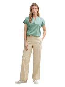 Loose Fit Bluse faded green