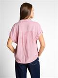 Loose Fit Bluse mit Streifenmuster cozy pink white stripe