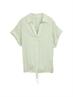 Loose Fit Bluse mit Streifenmuster true green white thin stripe