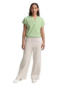 Loose Fit Bluse pistachio green