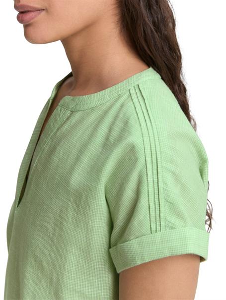 Loose Fit Bluse pistachio green