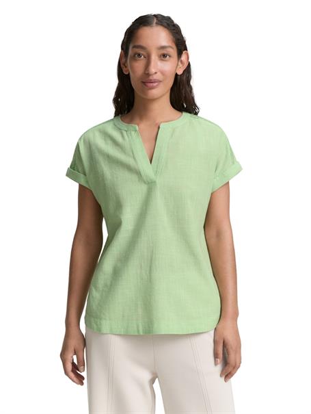 Loose Fit Bluse pistachio green