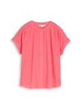 Loose Fit Bluse soft coral pink