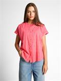 Loose Fit Bluse soft coral pink