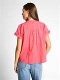 Loose Fit Bluse soft coral pink
