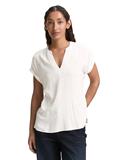 Loose Fit Bluse whisper white